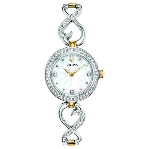 Reloj Bulova Para Mujer Mother Of Pearl 98X120